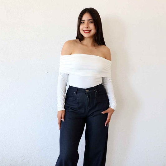 Pantiblusa Gaia Blanco