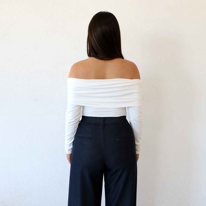 Pantiblusa Gaia Blanco