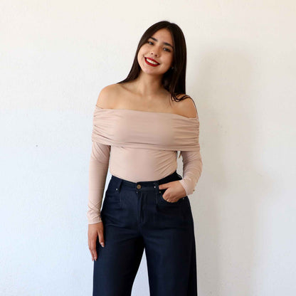 Pantiblusa Gaia Beige