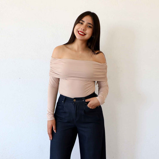 Pantiblusa Gaia Beige