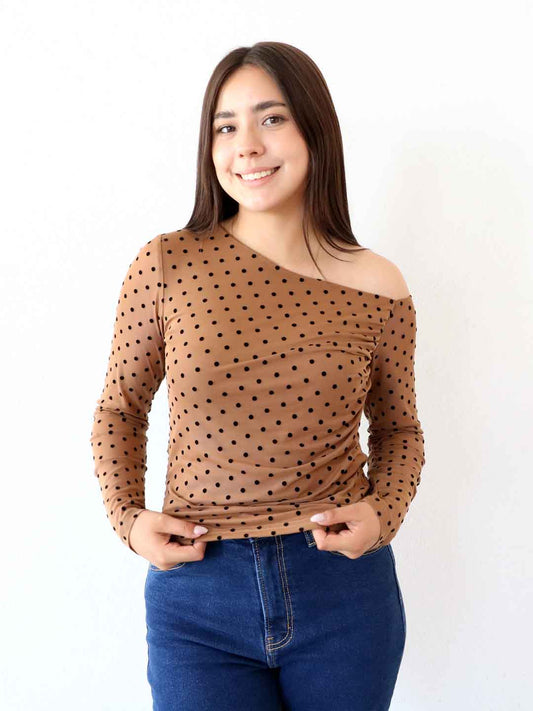 Blusa Nuva Camel