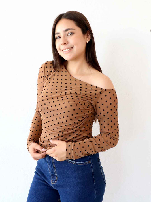 Blusa Nuva Camel