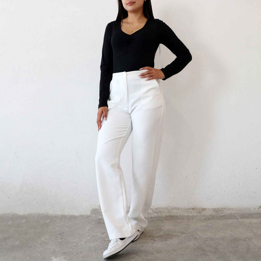 Pantalón Clio Blanco