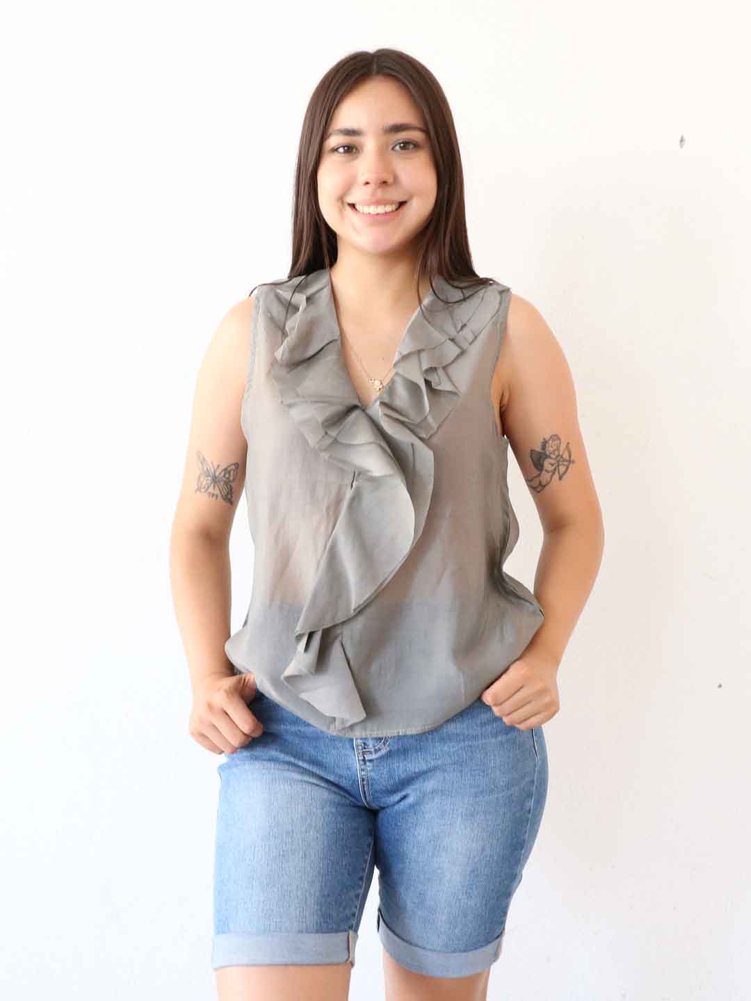 Blusa Sina Gris