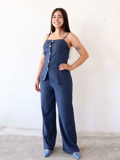 Conjunto Velkora Azul