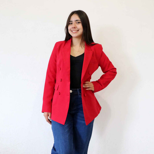 Saco Astrid Rojo