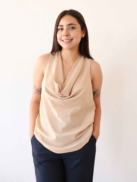 Blusa Nexa Camel