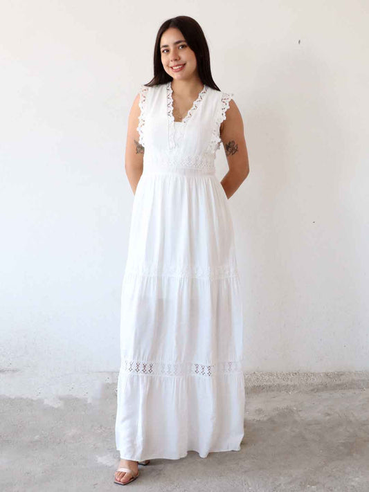 Vestido Romper Blanco