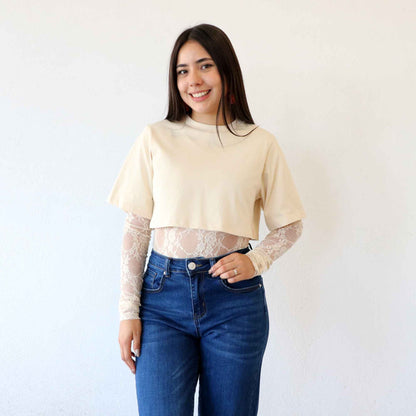 Pantiblusa Lucien Beige