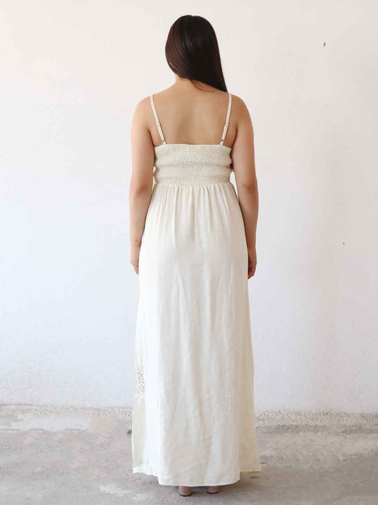 Vestido Lace Beige