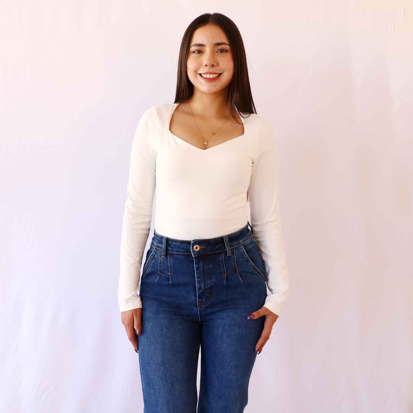 Pantiblusa Luna Blanco