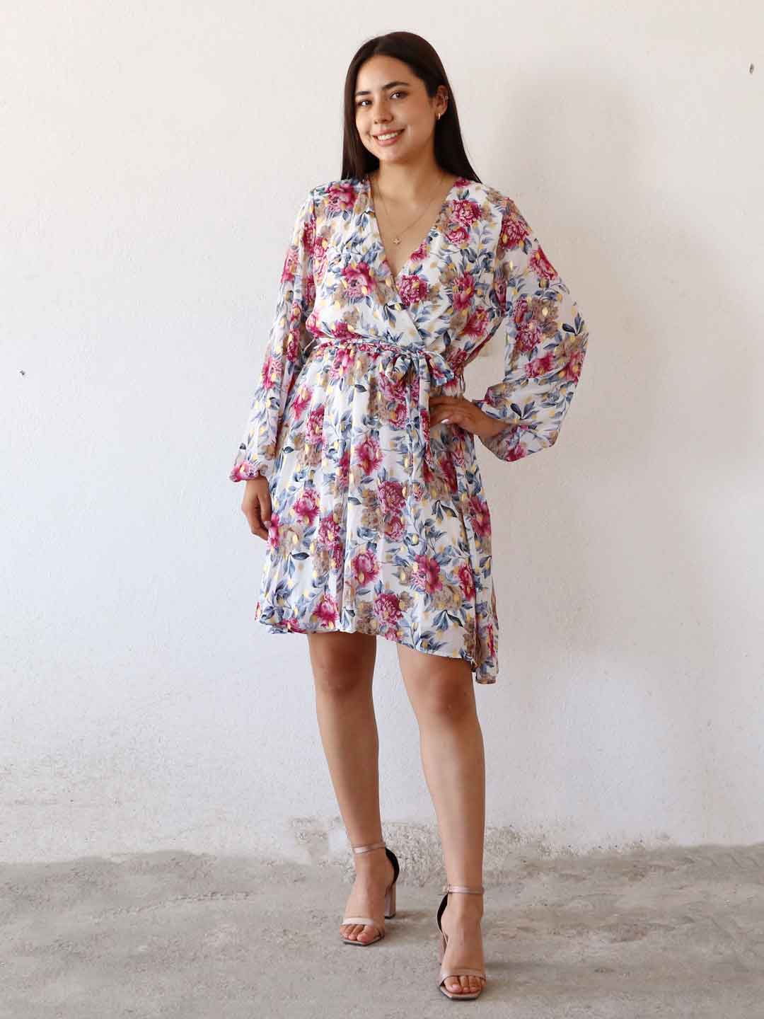 Vestido Biker Blanco