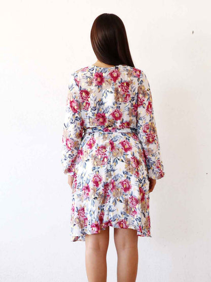 Vestido Biker Blanco