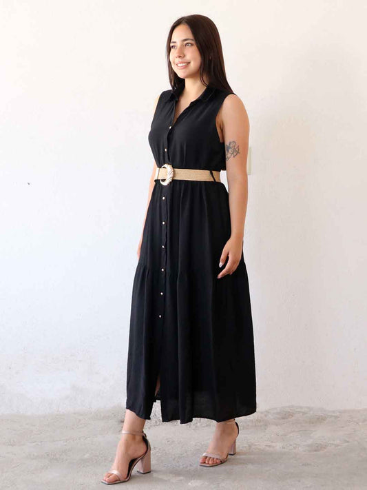 Vestido Crop Negro
