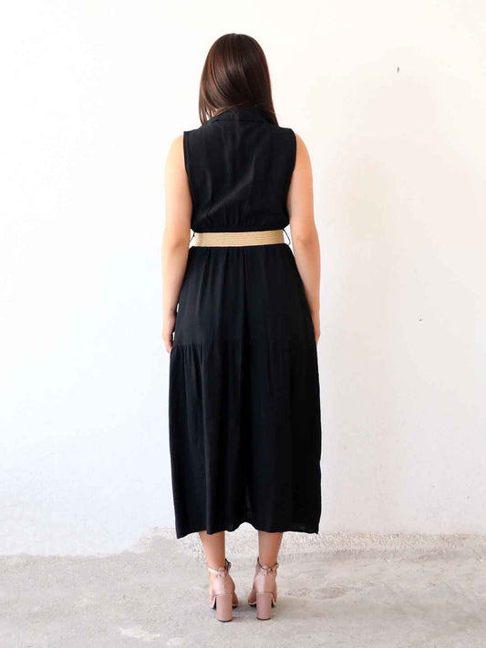 Vestido Crop Negro