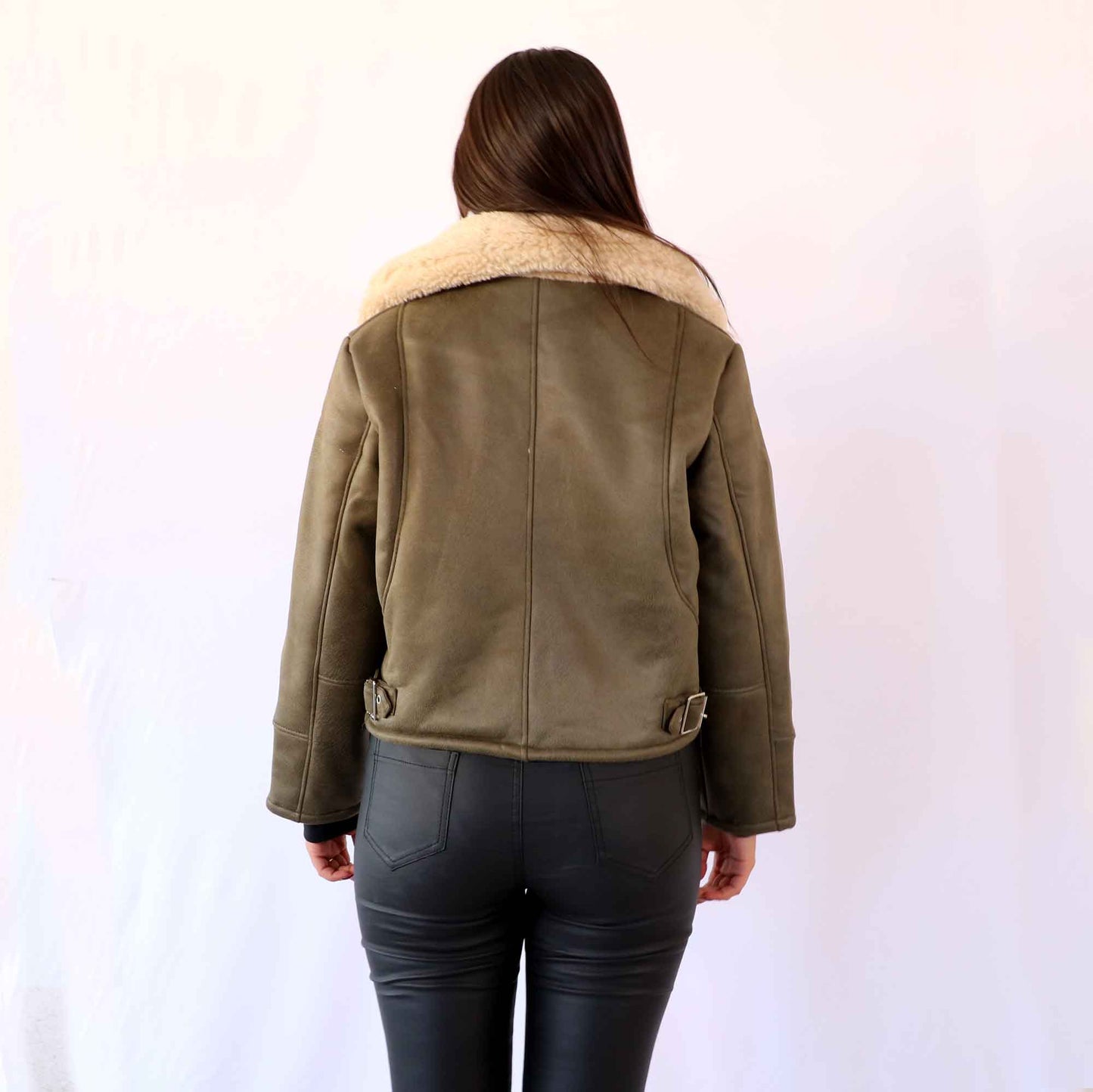 Chamarra Chloe Verde Olivo