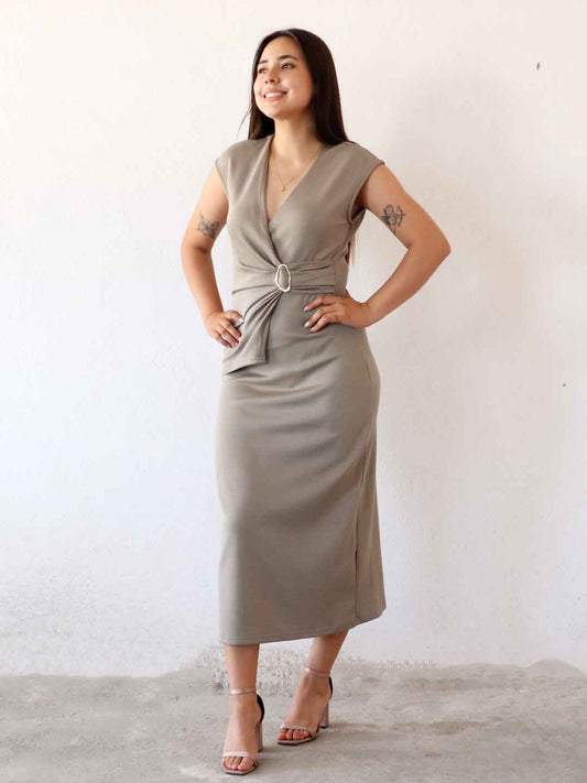 Vestido Mesh Verde