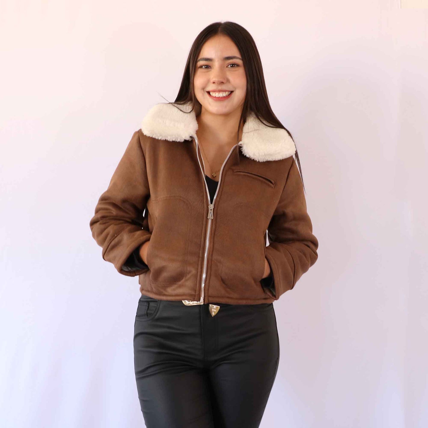 Chamarra Chloe Café