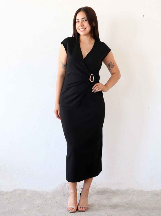 Vestido Mesh Negro