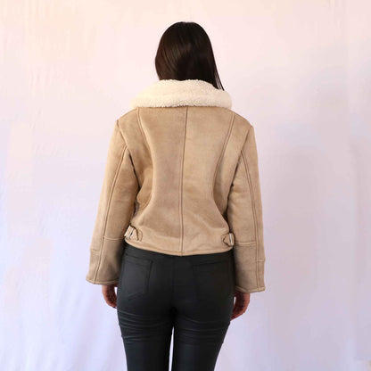 Chamarra Chloe Beige