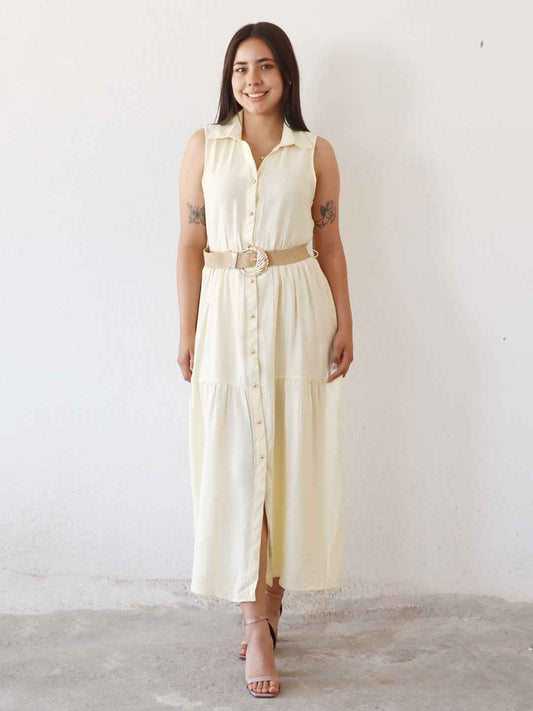 Vestido Crop Amarillo