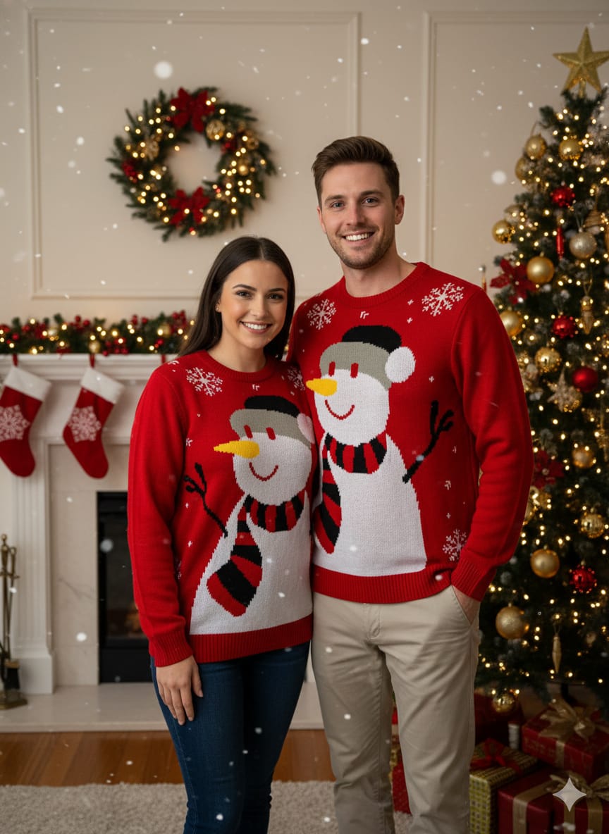 Suéter Navideño Nieve