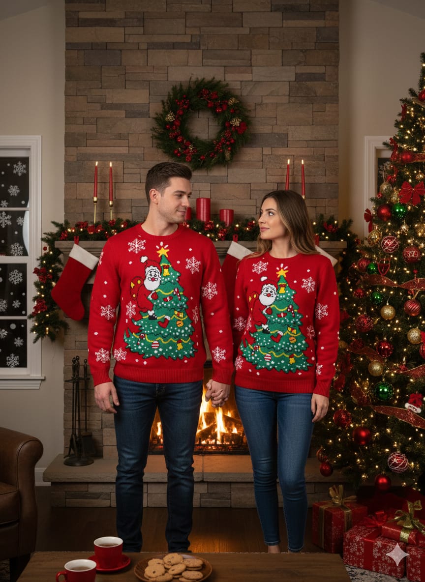 Suéter Navideño Arbol