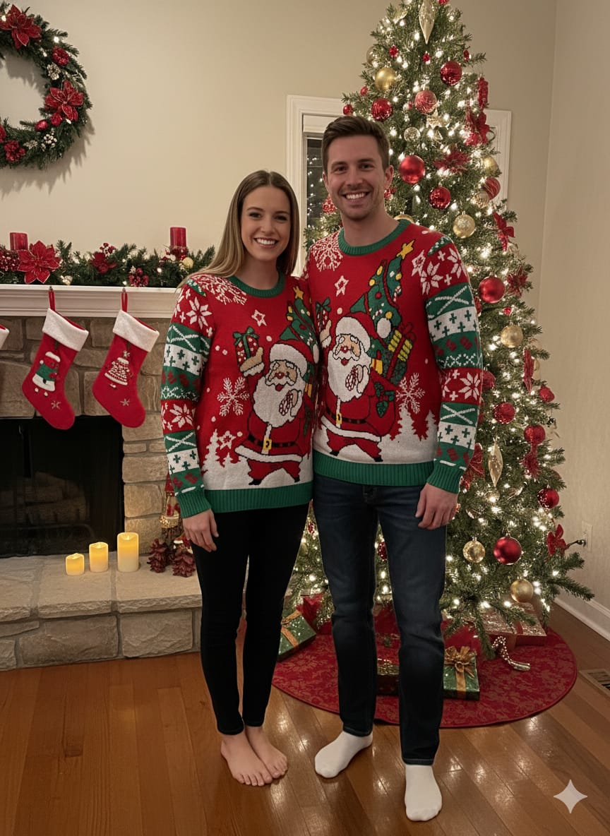 Suéter Navideño Estrella