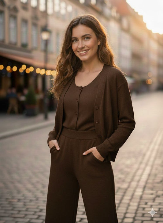 Conjunto Miri Chocolate