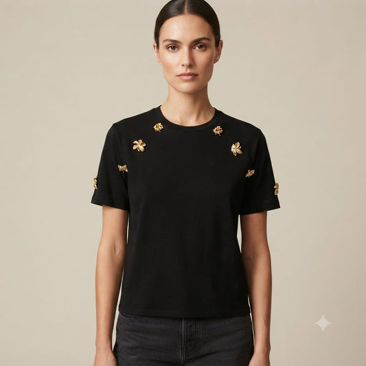 Playera Maruka Negro