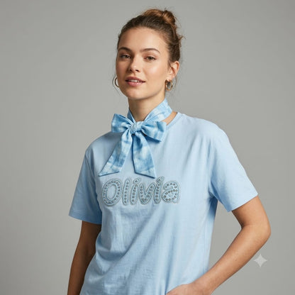 Playera Doll Azul