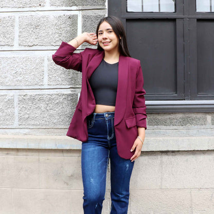 Blazer Coddy Borgoña