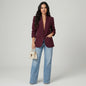 Blazer Coddy Vino oscuro