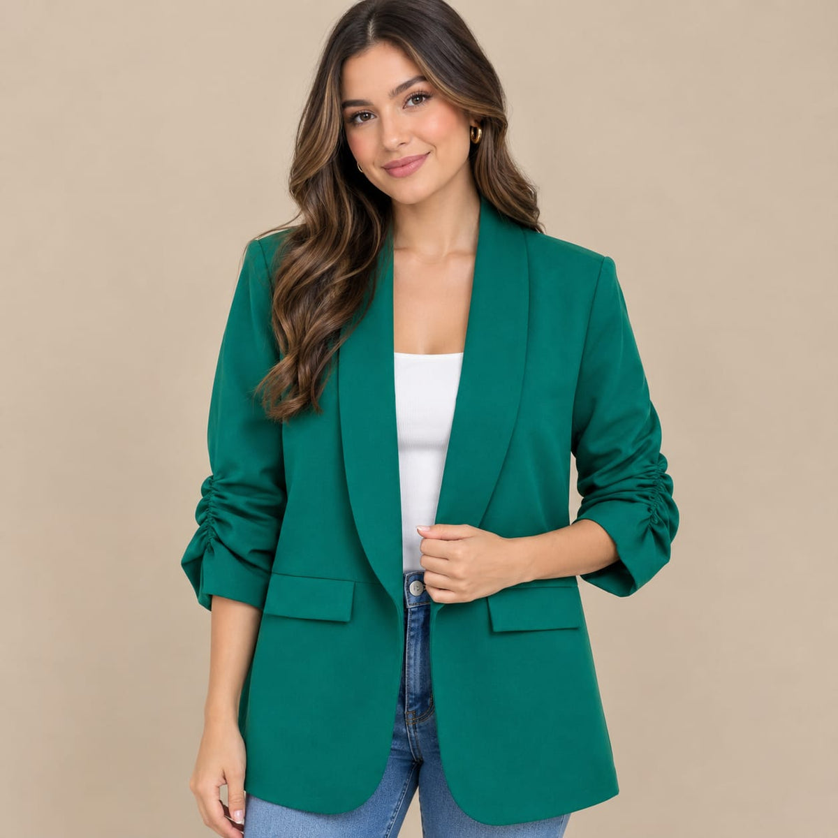 Saco Alis Verde Esmeralda