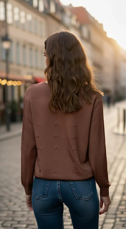 Suéter Zuri Terracote