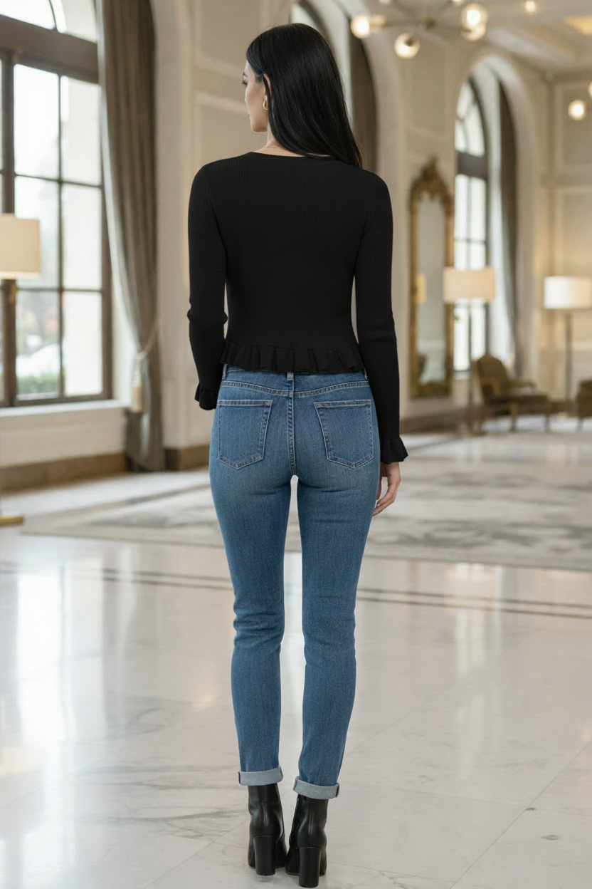 Suéter Lluvia Negro