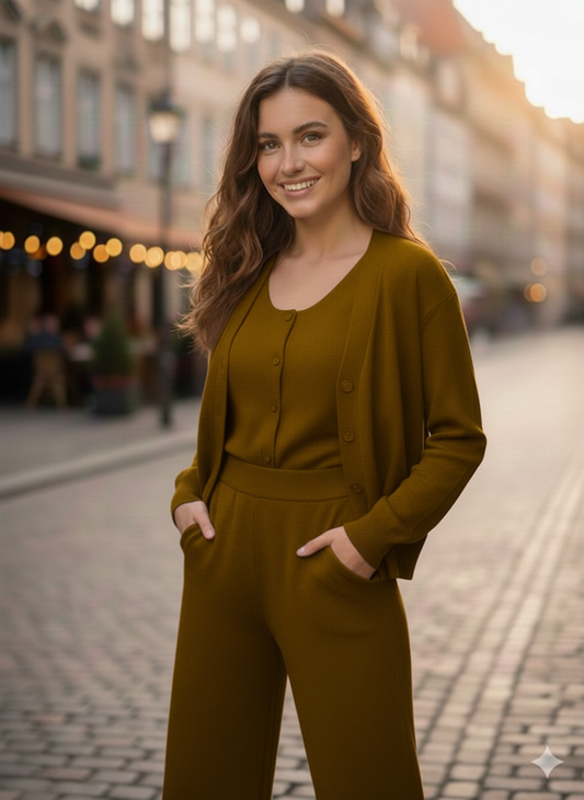 Conjunto Miri Mostaza