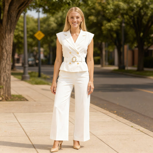 Conjunto Riva Blanco
