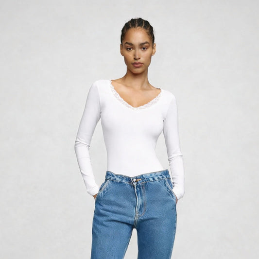 Pantiblusa Marisol Blanca