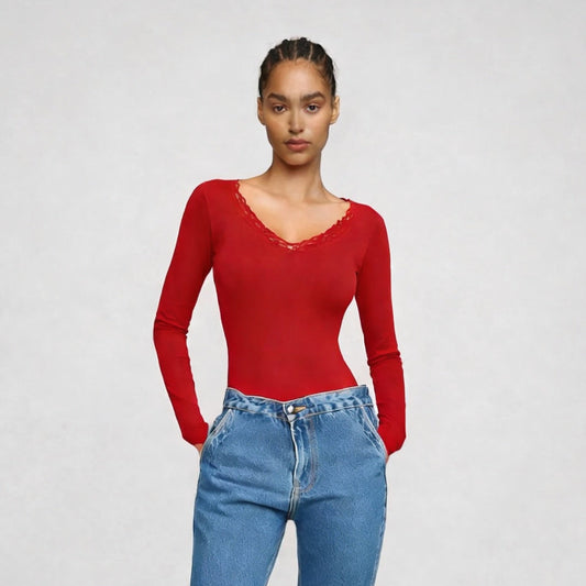 Pantiblusa Marisol Roja