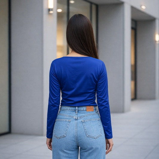 Pantiblusa Malu Azul Marino