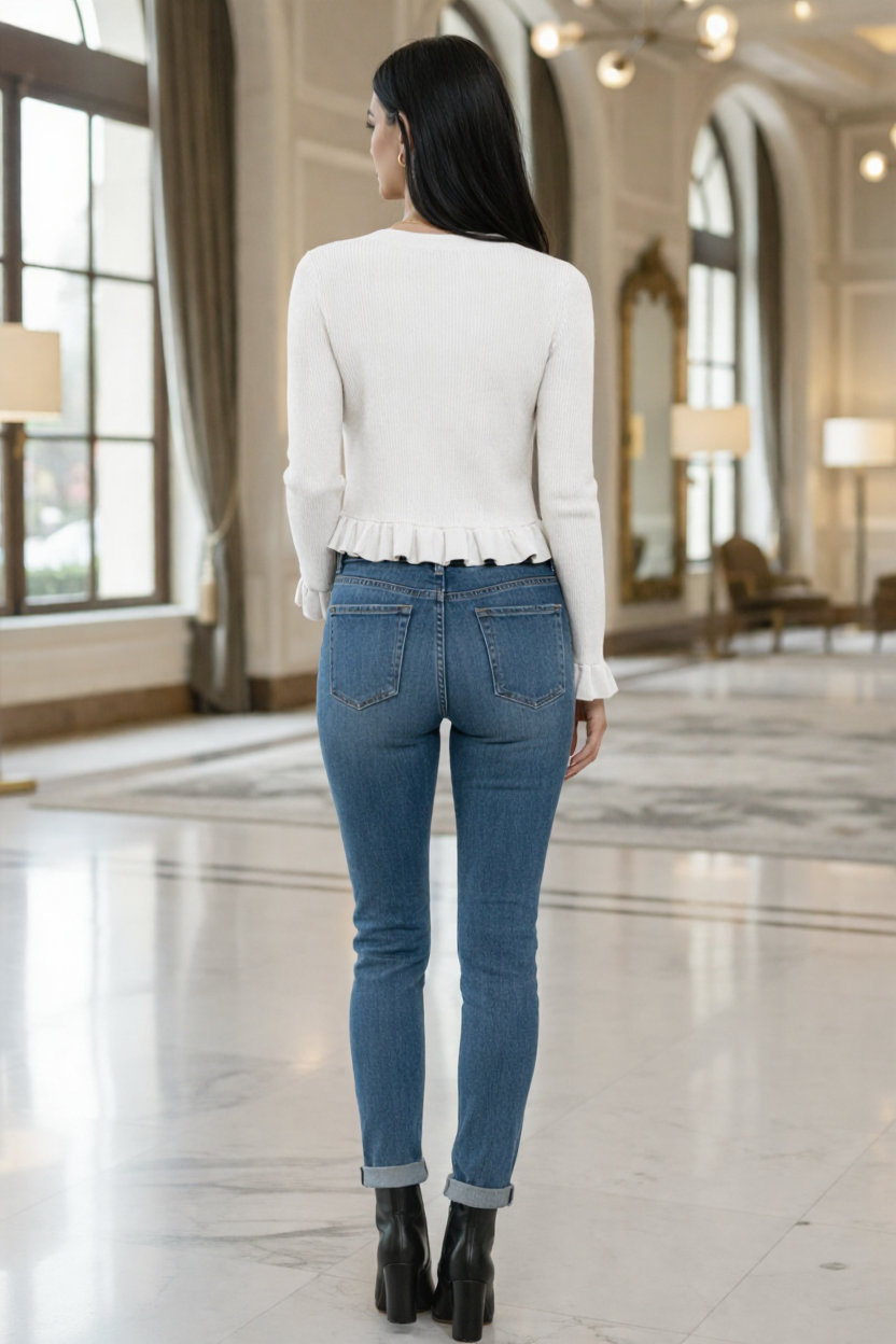 Suéter Lluvia Blanco