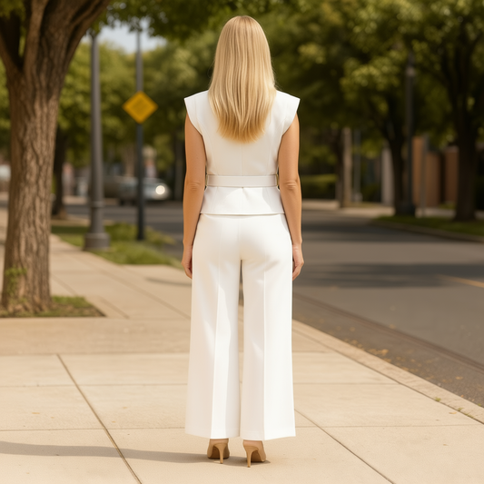 Conjunto Riva Blanco