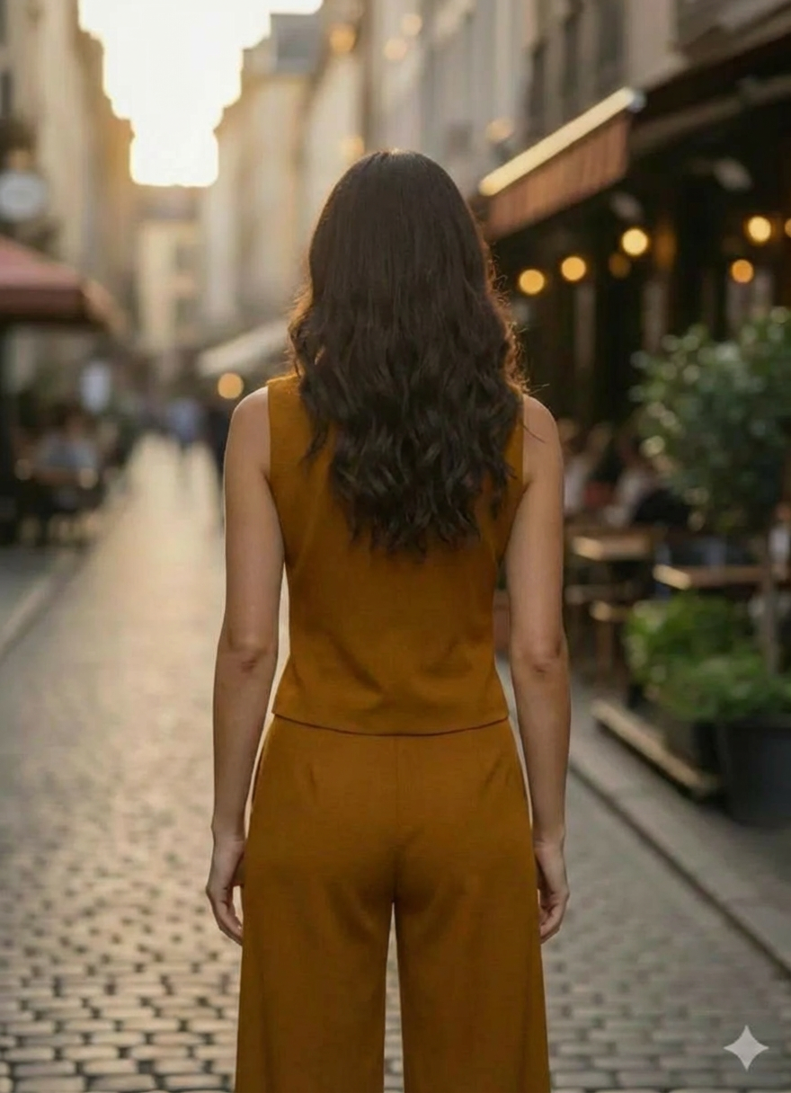 Conjunto Lise Mostaza