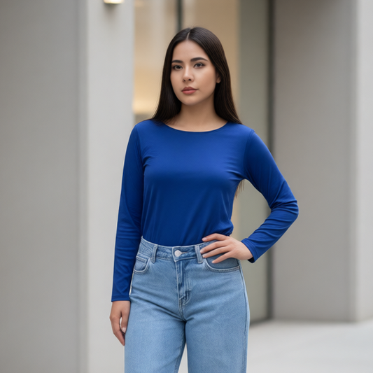 Pantiblusa Malu Azul Marino