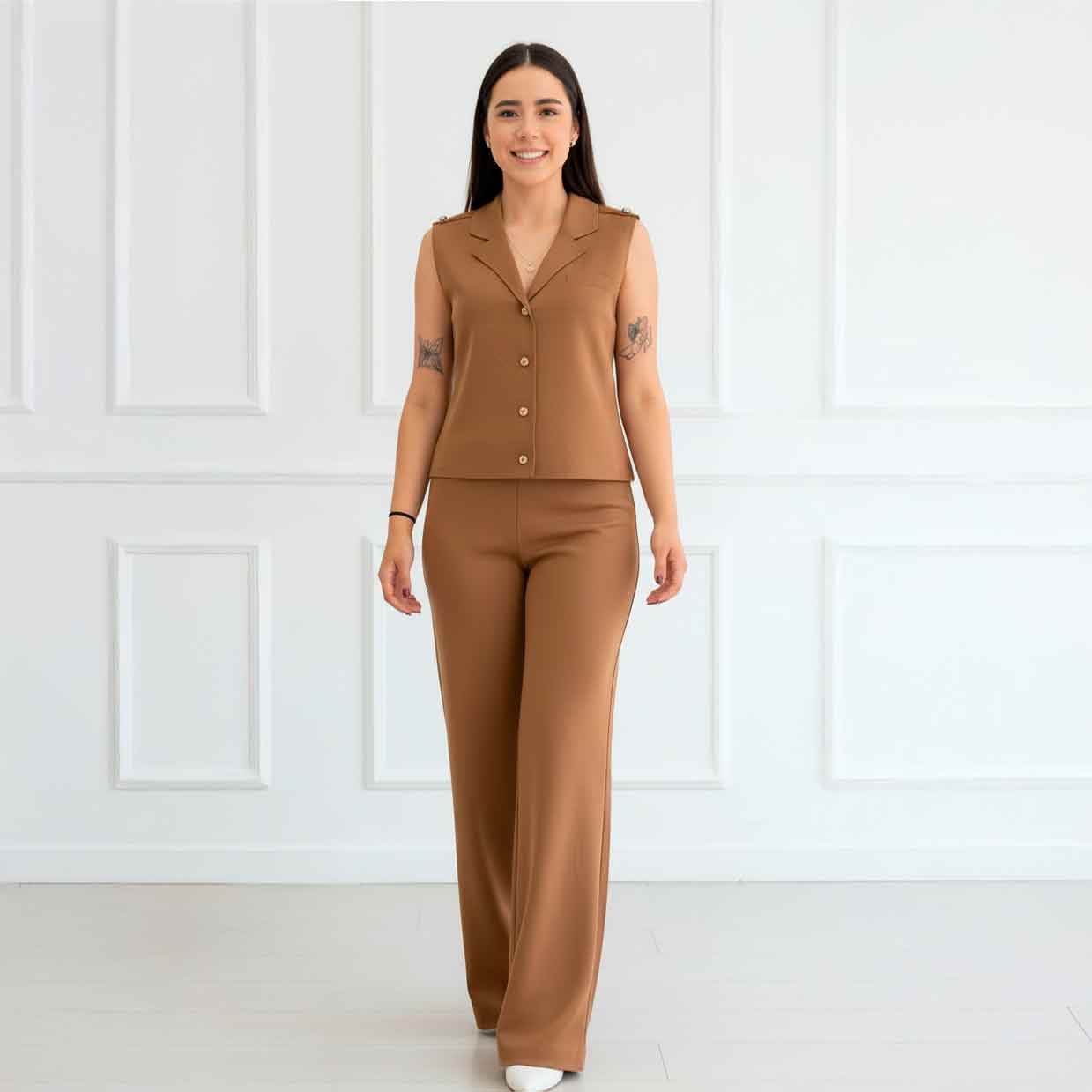 Conjunto Lise Mostaza