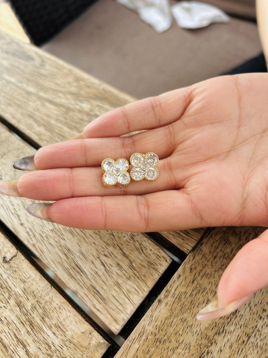 Aretes Tipo Vancleef