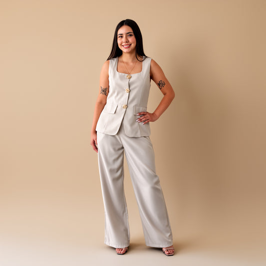 Conjunto Laisa Beige