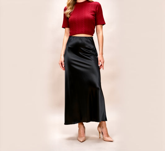 Falda Lula Negro
