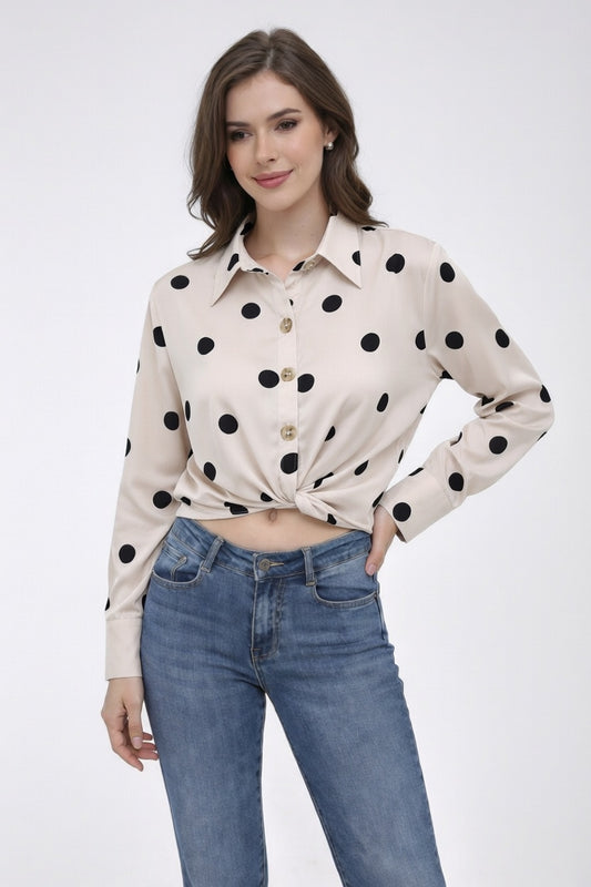 Camisa Suli Beige